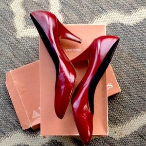 Vintage Evan Picone Red pumps size 8.5 N